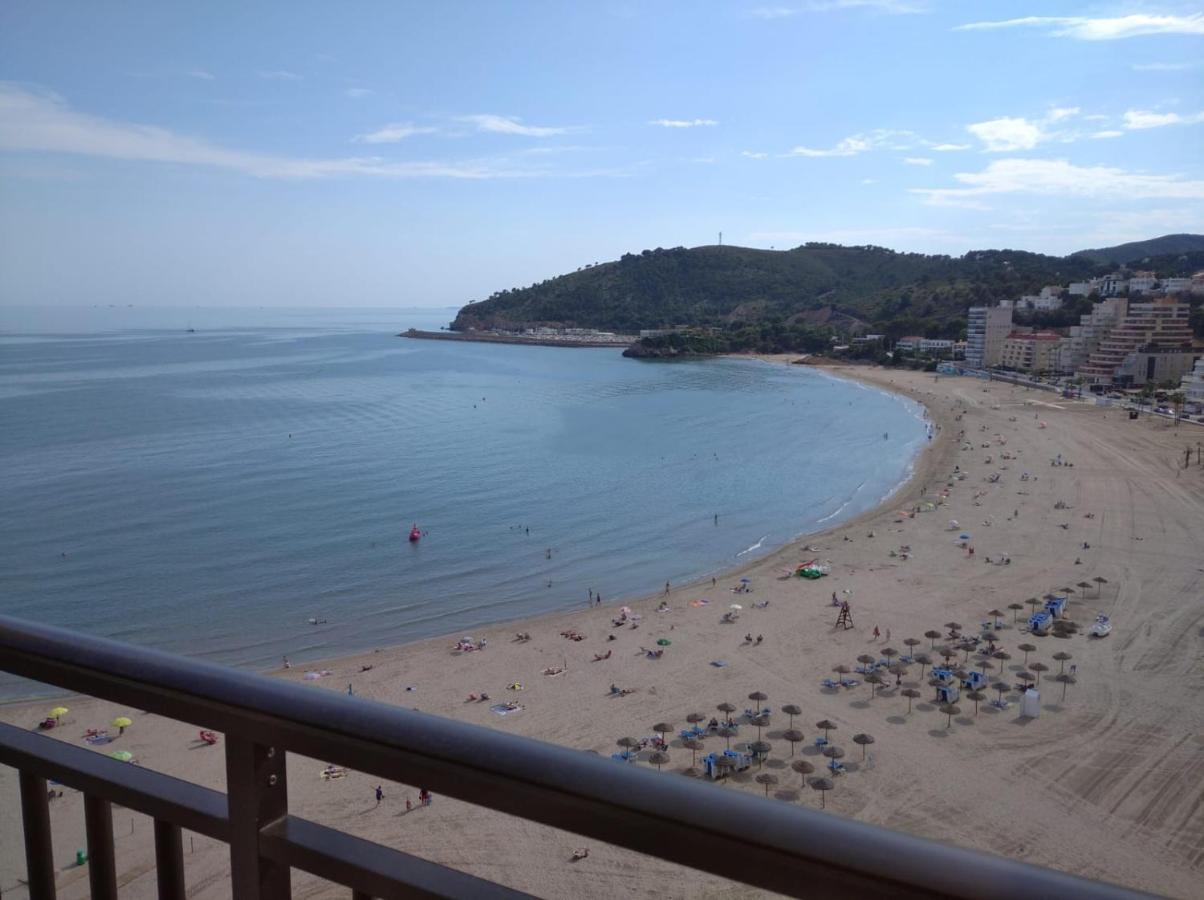 Apartamento en primerísima línea de playa con espectaculares vistas Netflix, Prime y Disney Oropesa del Mar Exterior foto